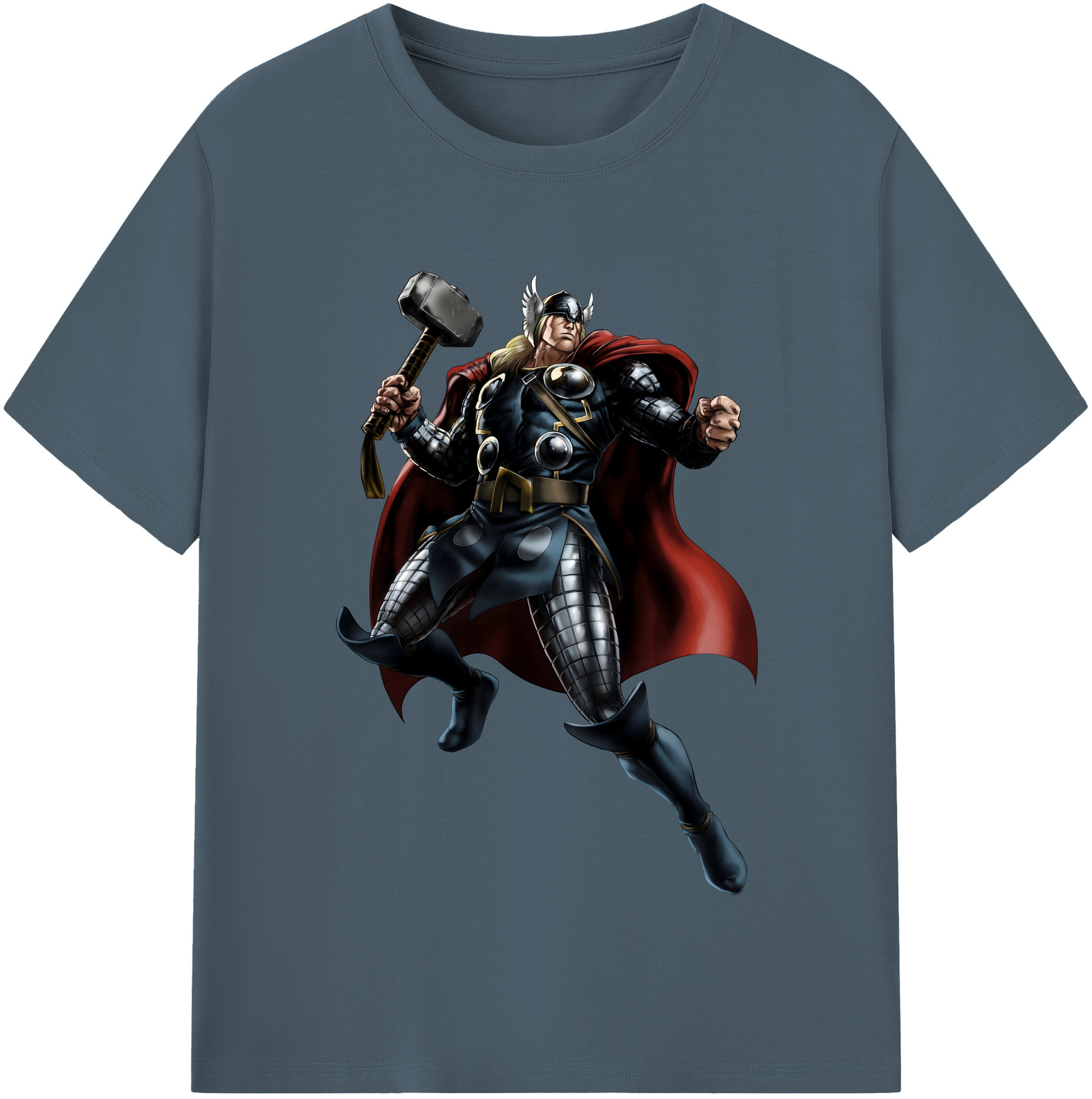 （画像用） アベンジャーズ The Avengers 綿100％半袖Tシャツ（フロントプリント）